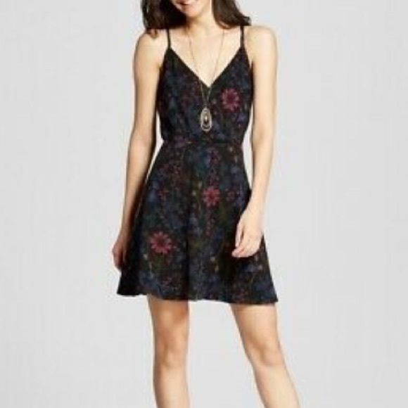 Mossimo Supply Co. Dresses & Skirts - Floral Wrap Skater Dress